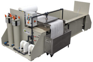 Industrial water decontamination equipment in closed circuit, zero discharge Aspifloc TS Skimmer HP2