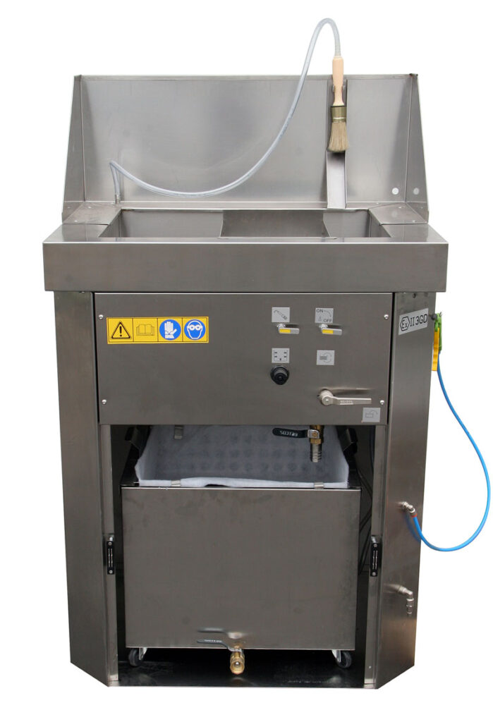 50-litre Cleaning material for paint spray guns under cold water