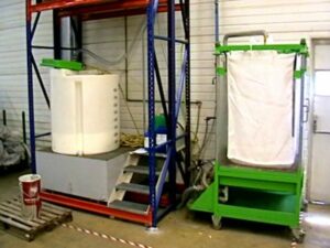 Water treatment with flocculation/coagulation tank and filtration